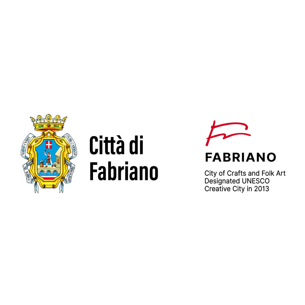 Logo citta di Fabriano Città creativa Unesco
